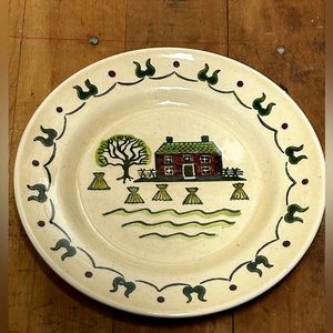 Vintage Farmhouse Metlox Poppytrail’s Homestead Provincial Side Plate California